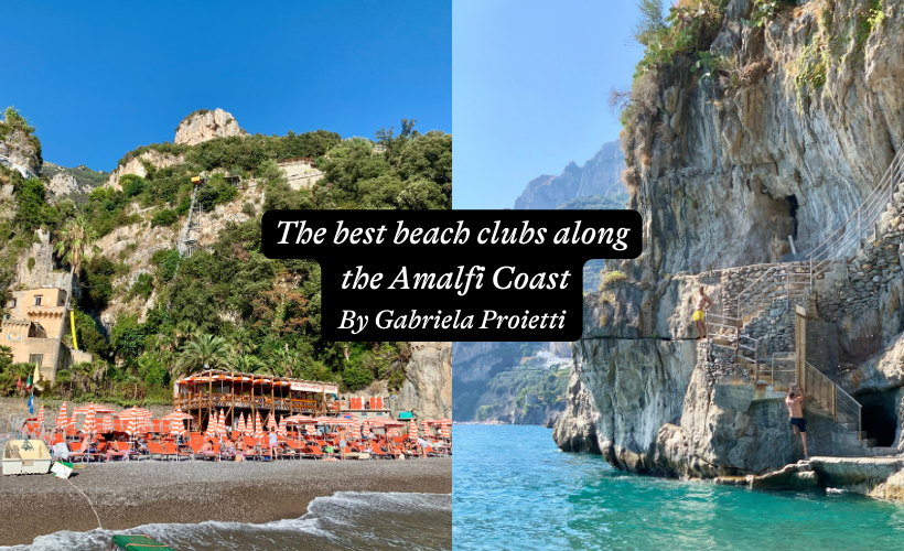 The best beach clubs along the Amalfi Coast