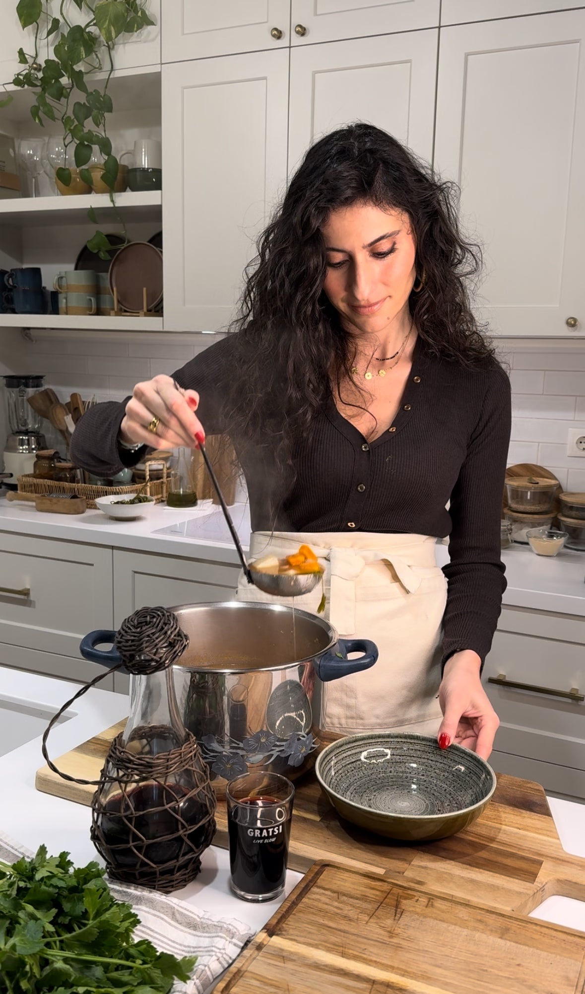 Greek Beef Soup (Kreatosoupa)