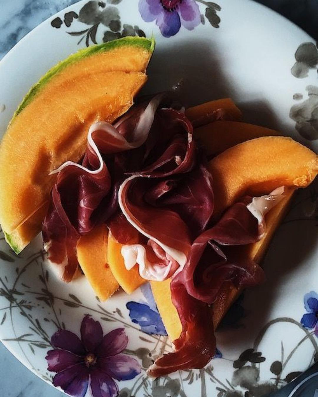 A plate of food on a table.