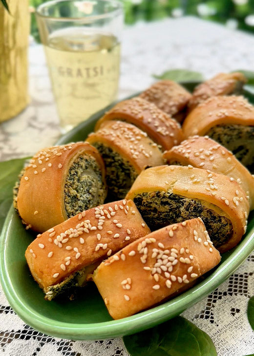 Salatini di Sfoglia con Spinaci e Ricotta Recipe: Italian Spinach & Ricotta Pastries