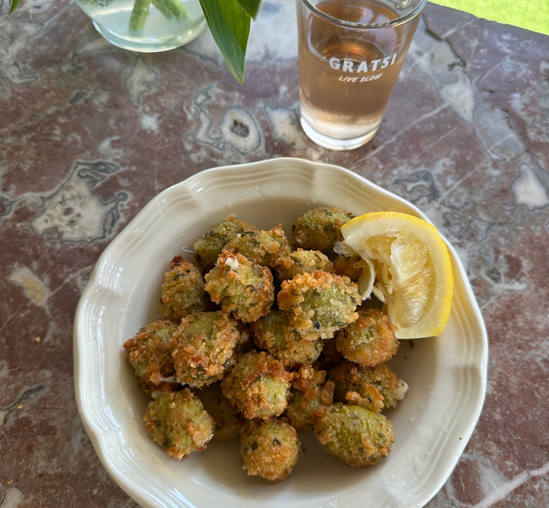 Fried Olives for Aperitivo