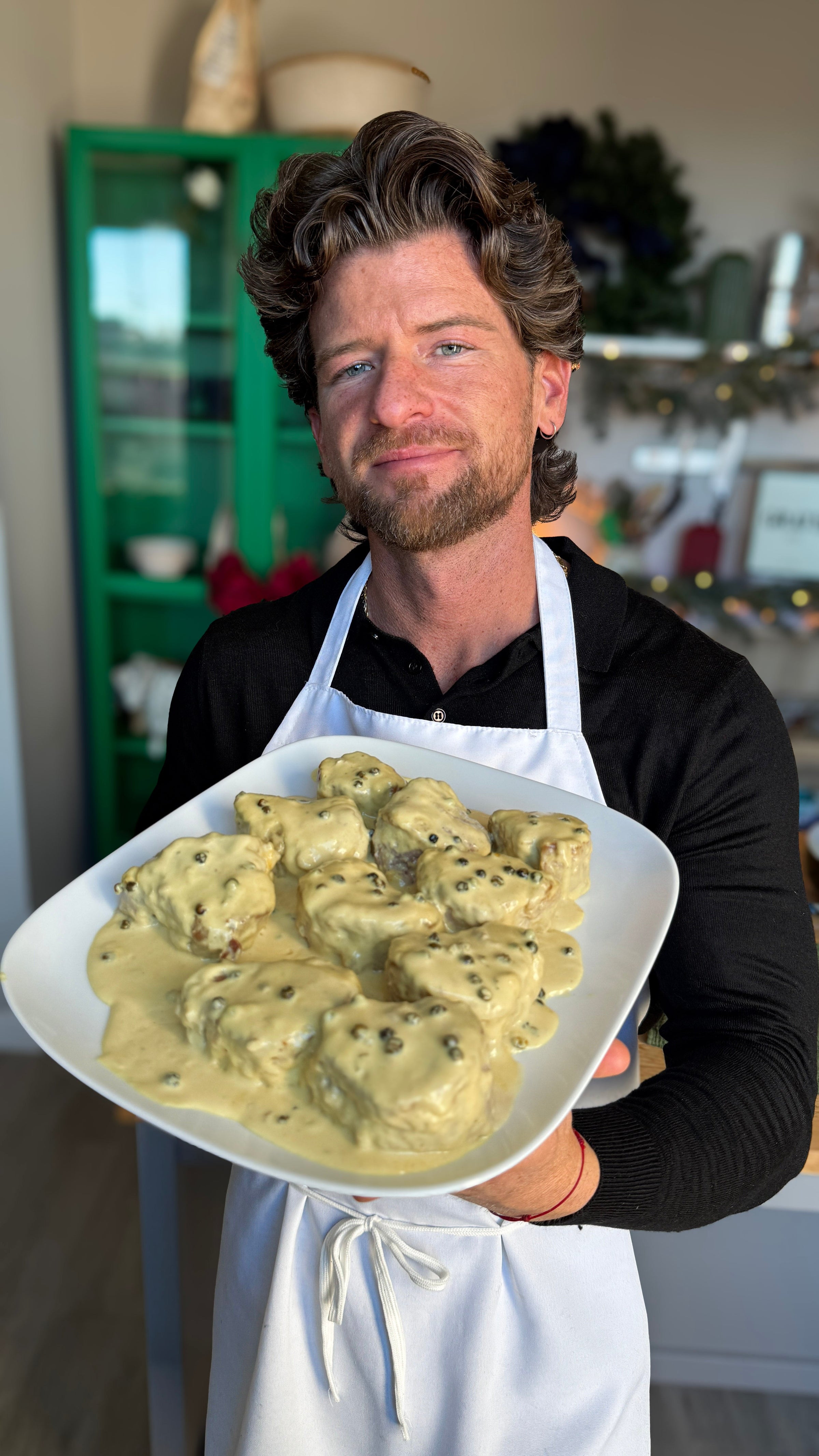 Filetto di Maiale al Pepe Verde (Pork Tenderloin)