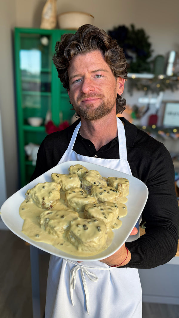 Filetto di Maiale al Pepe Verde (Pork Tenderloin)