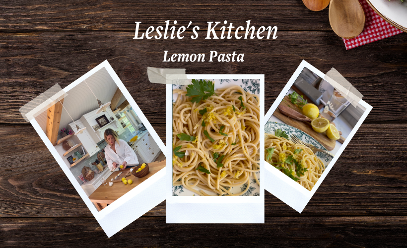 Leslie's Kitchen: Lemon Pasta
