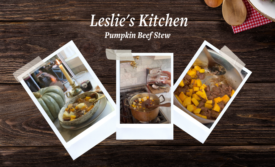 Leslie's Kitchen: Pumpkin Beef Stew