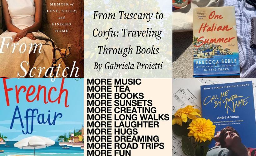From Tuscany to Corfu: Traveling Through Books
