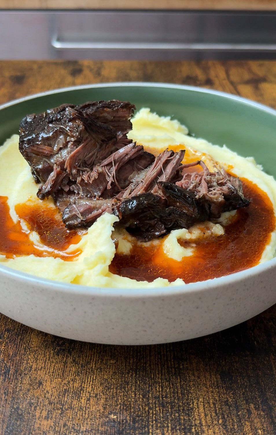 Beef Short Ribs Braised in Gratsi Red Wine