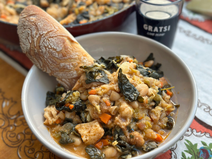 Tuscan Kale Ribollita Soup