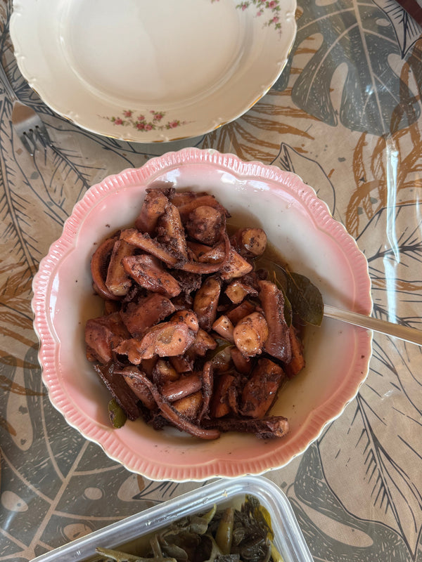 Wine Braised Octopus
