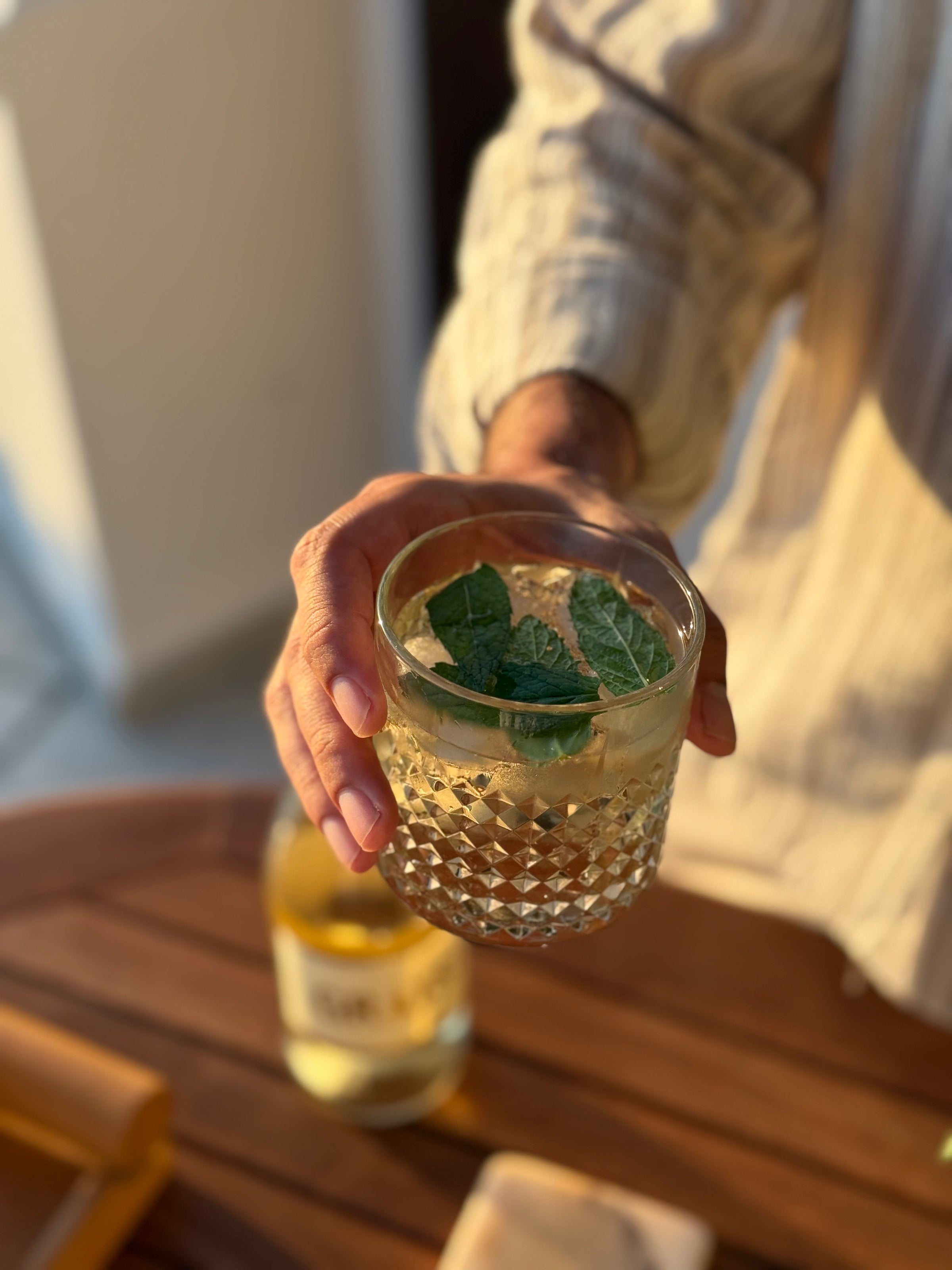 Hugo Spritz with Sparkling White Wine