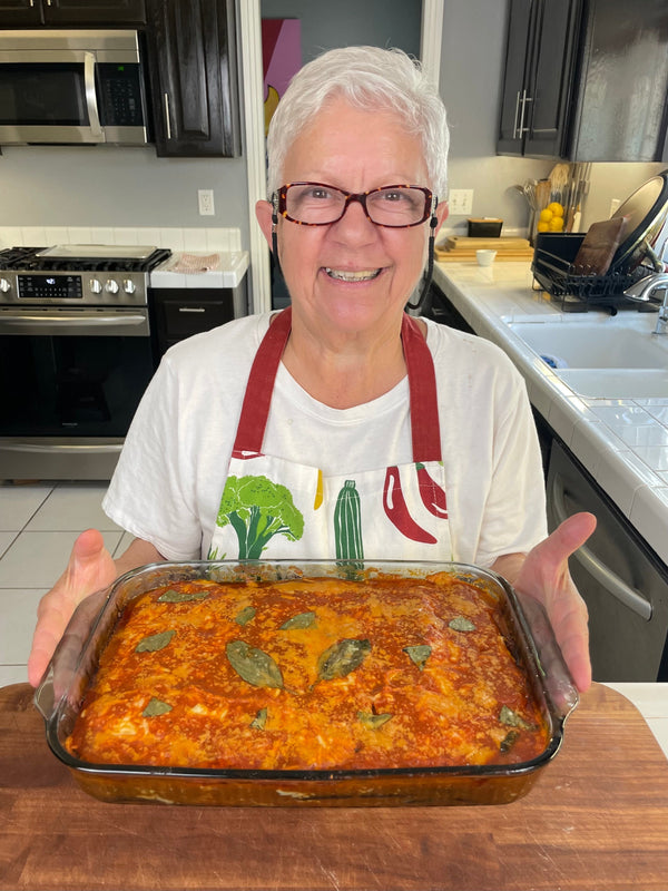Eggplant Parmigiana with Prosciutto Cotto