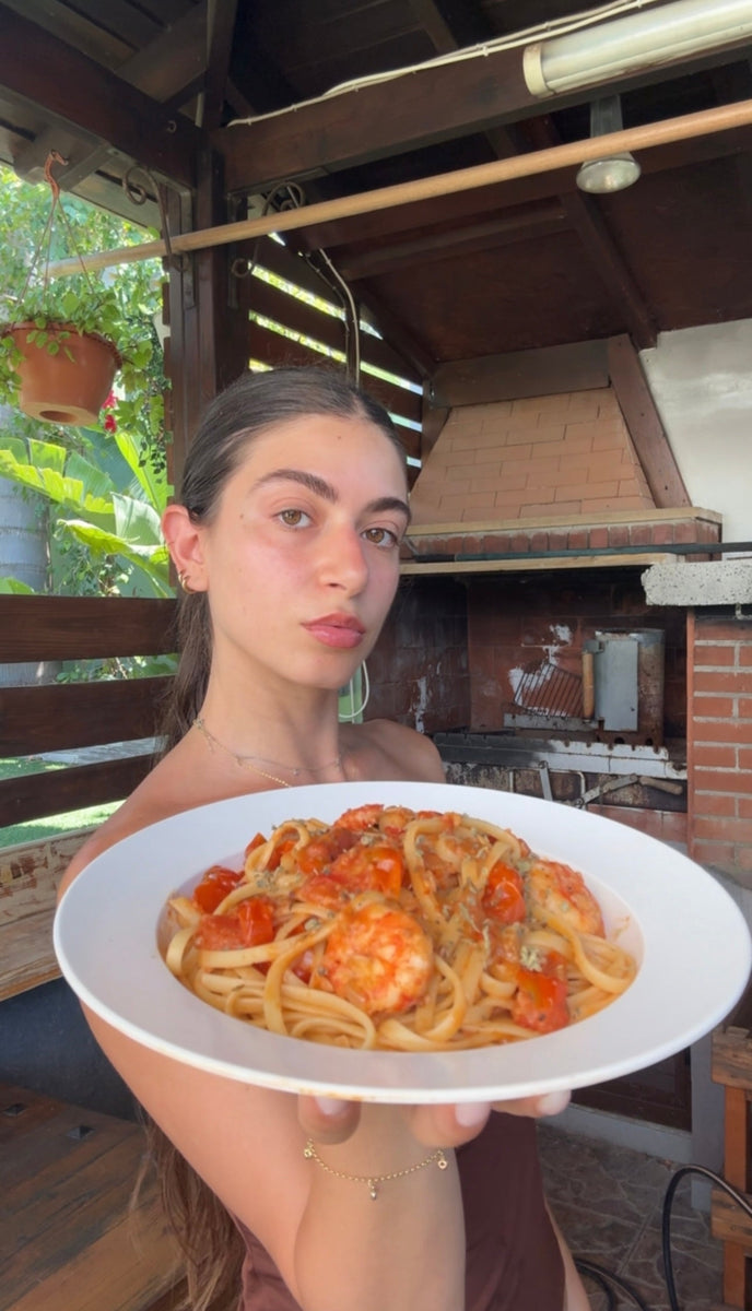 Prawn Tomato Linguine