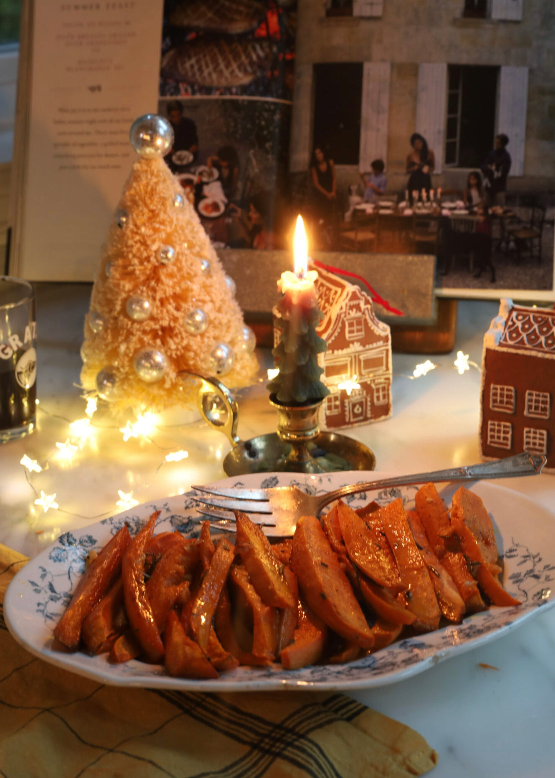 Roasted Fingerling Sweet Potatoes