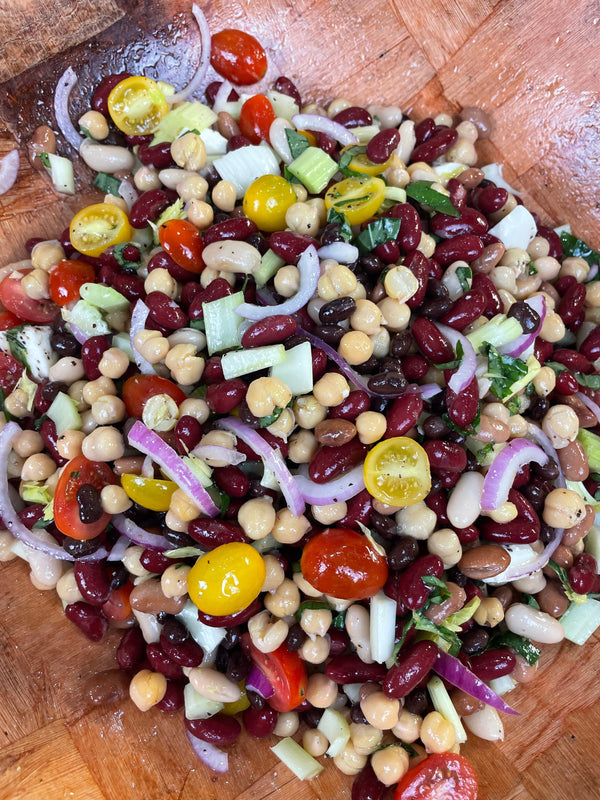 Mediterranean Bean Salad