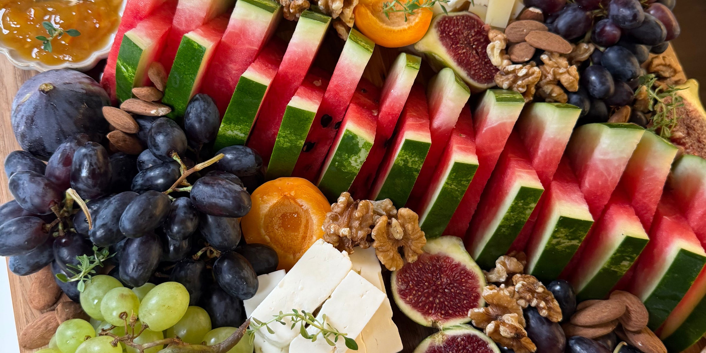 Summer Watermelon, Cheese & Fruit Platter