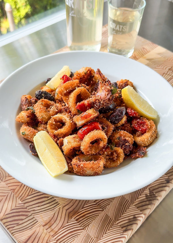 Calamari Gratinati al Forno