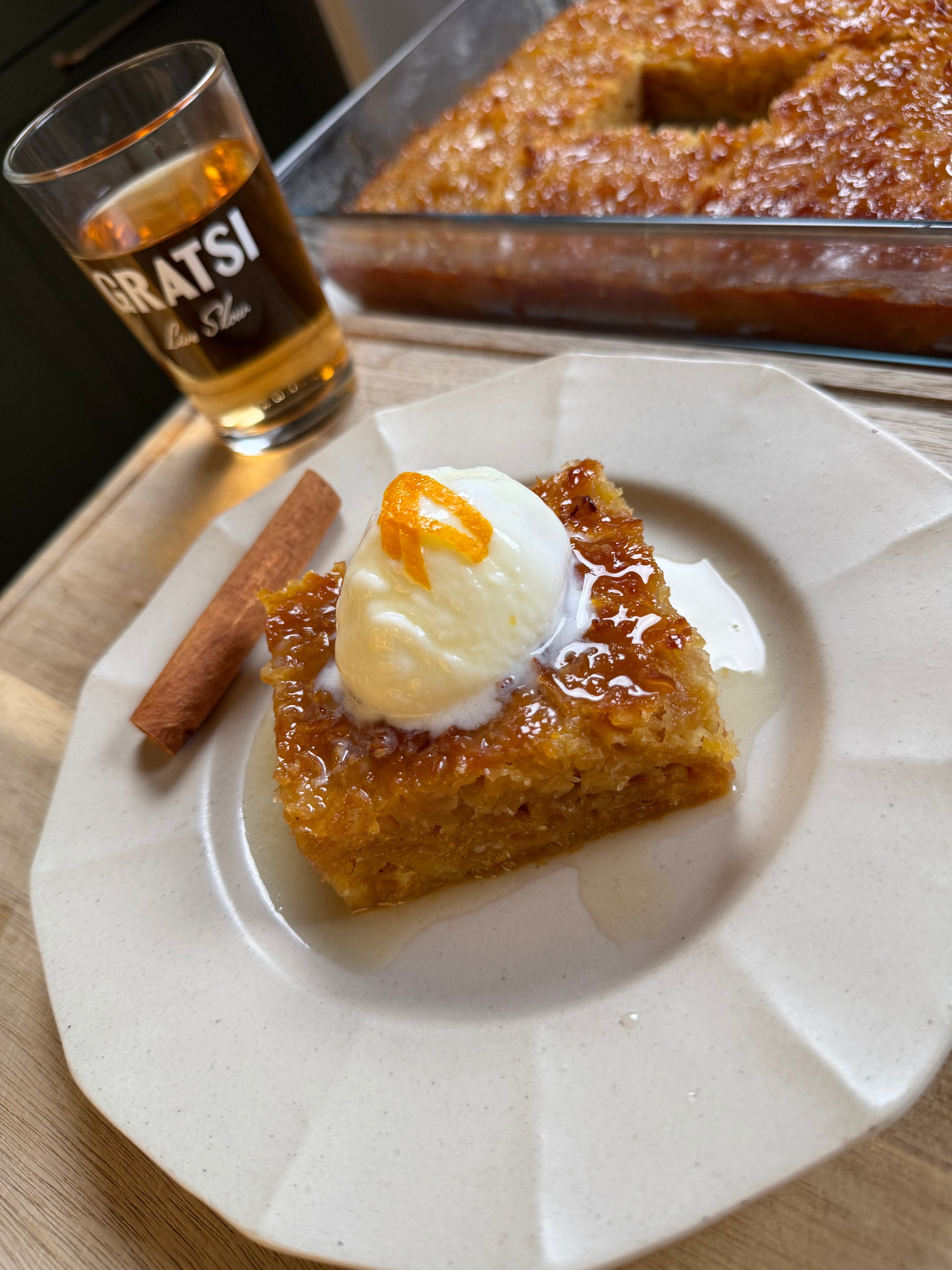 Portokalopita – Greek Orange Phyllo Cake