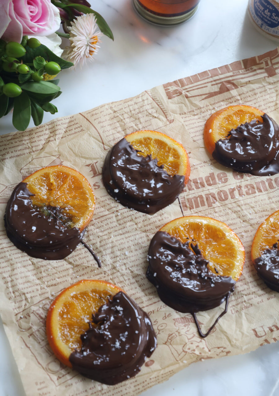 Chocolate Dipped Oranges