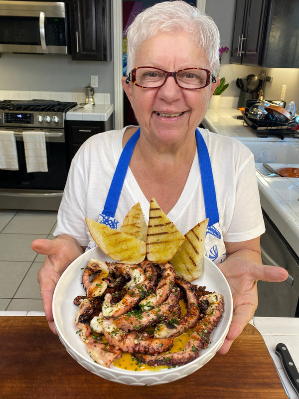 Octopus & Chorizo with Chipotle Aioli