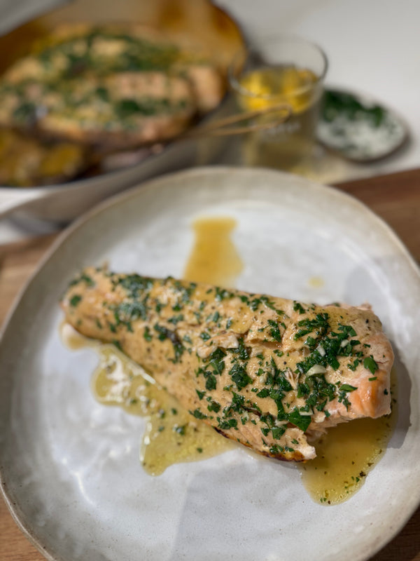 Salmon with Lemon and Honey