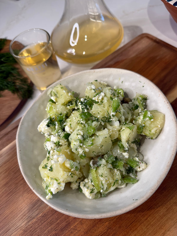 Greek Potato Salad with Feta