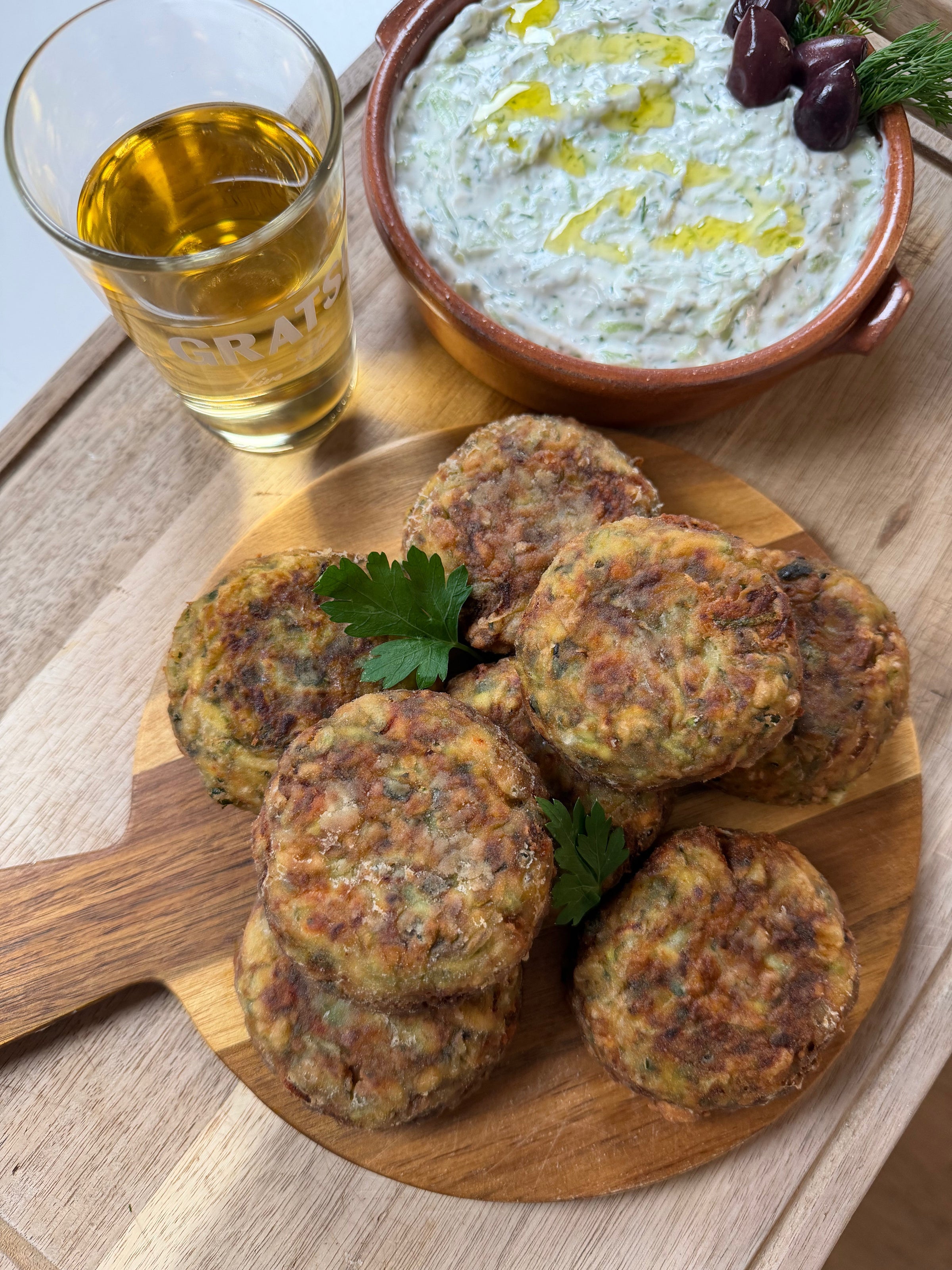 Greek Zucchini Fritters (Kolokithokeftedes)