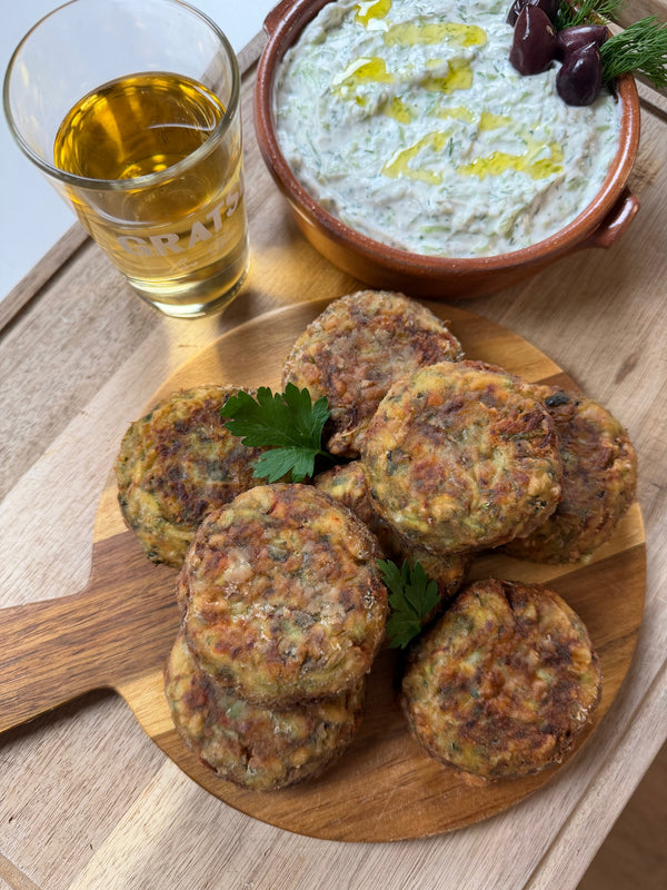 Greek Zucchini Fritters (Kolokithokeftedes)