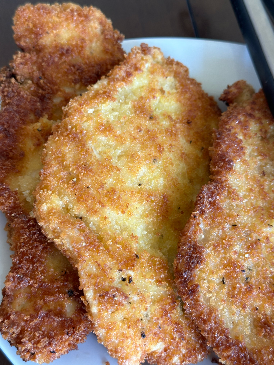 Chicken Cutlets with Summer Salad