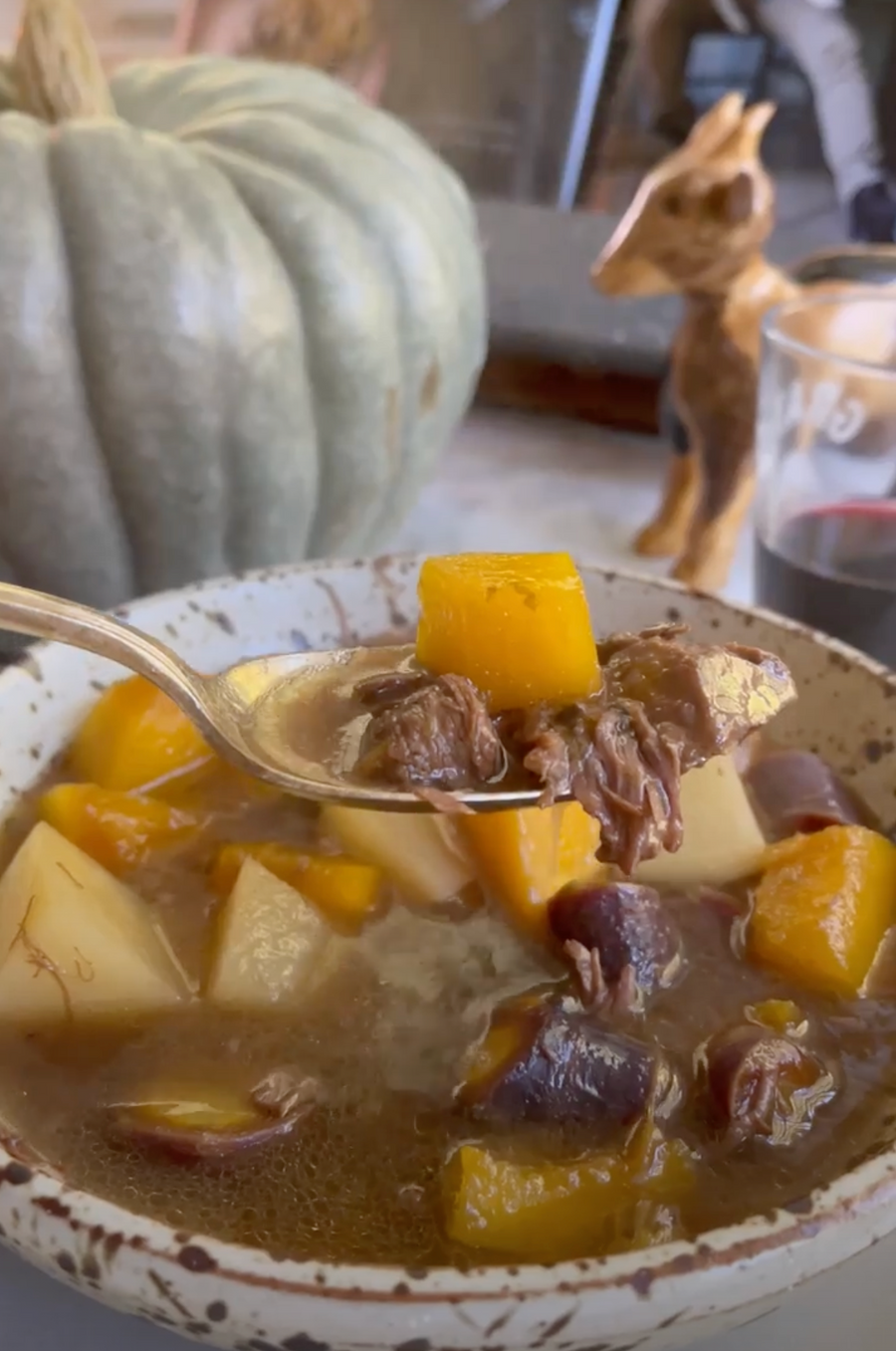 Pumpkin Beef Stew