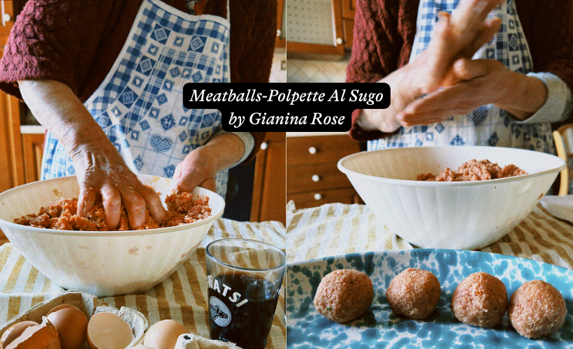 Meatballs in tomato sauce-Polpette Al Sugo