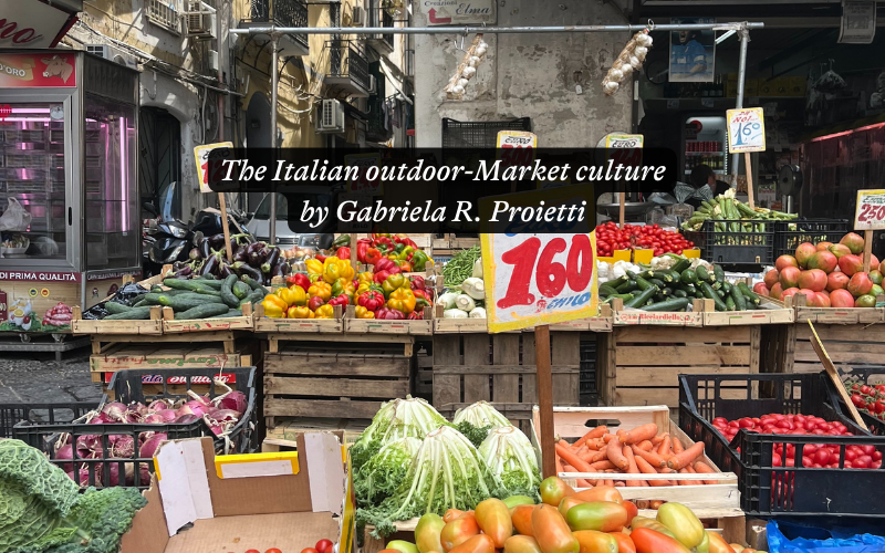 The Italian outdoor-Market culture