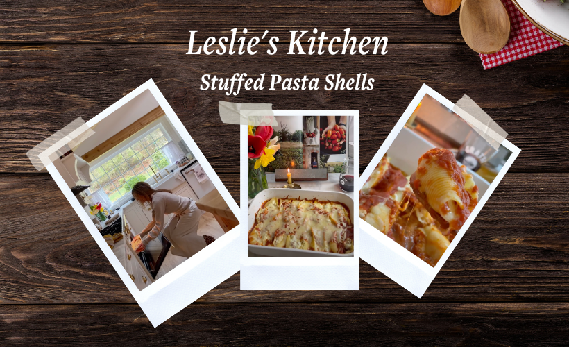 Leslie's Kitchen: Stuffed Pasta Shells