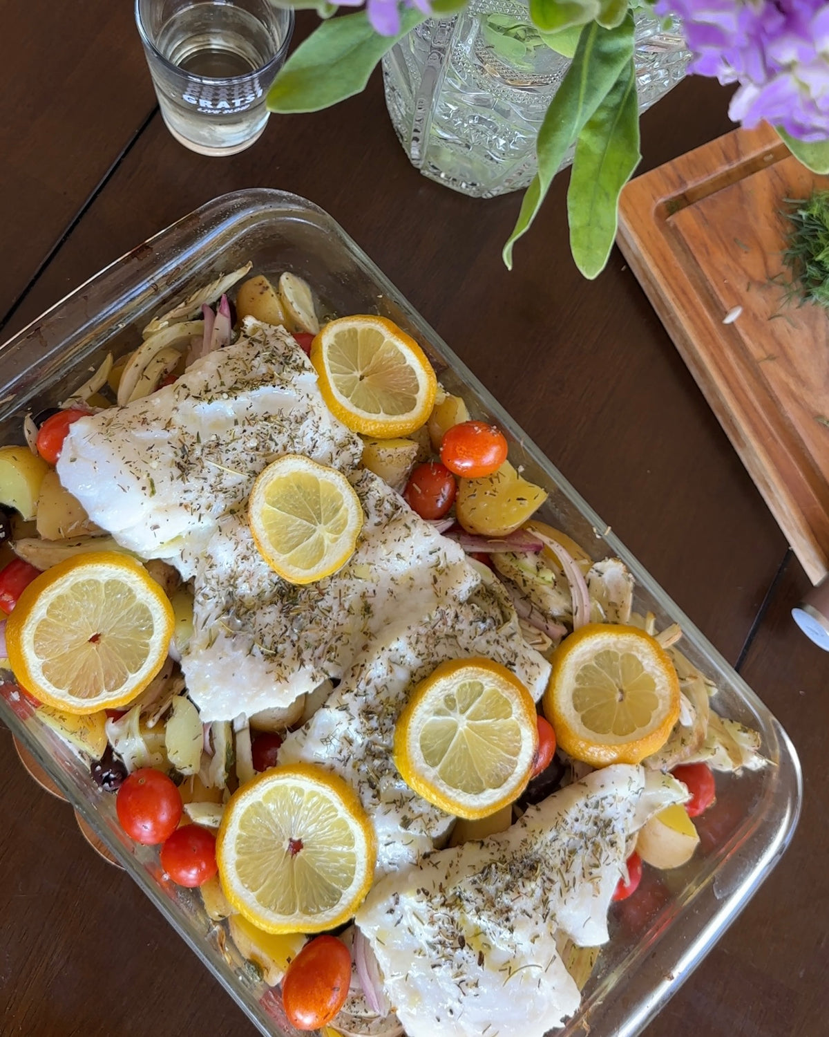 Mediterranean Baked Cod Recipe: Easy Italian Fish | Gratsi